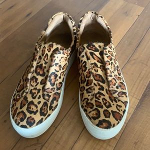 J/Slides Heidi Slip On Leopard Sneaker